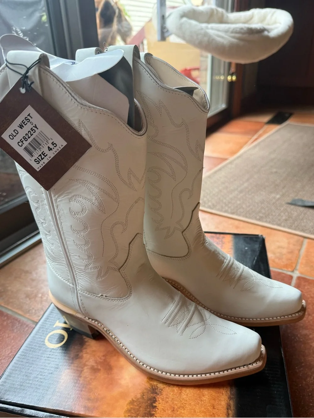 Leather Cowboy Boots